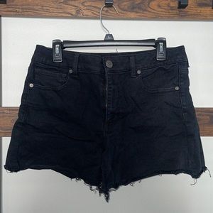 American Eagle Ultra Stretch Distressed Jean Shorts